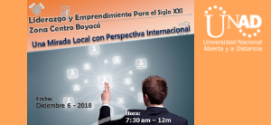 Participa en el seminario “Liderazgo y Emprendimiento para el Siglo XXI – Una Mirada Local con Perspectiva Internacional”