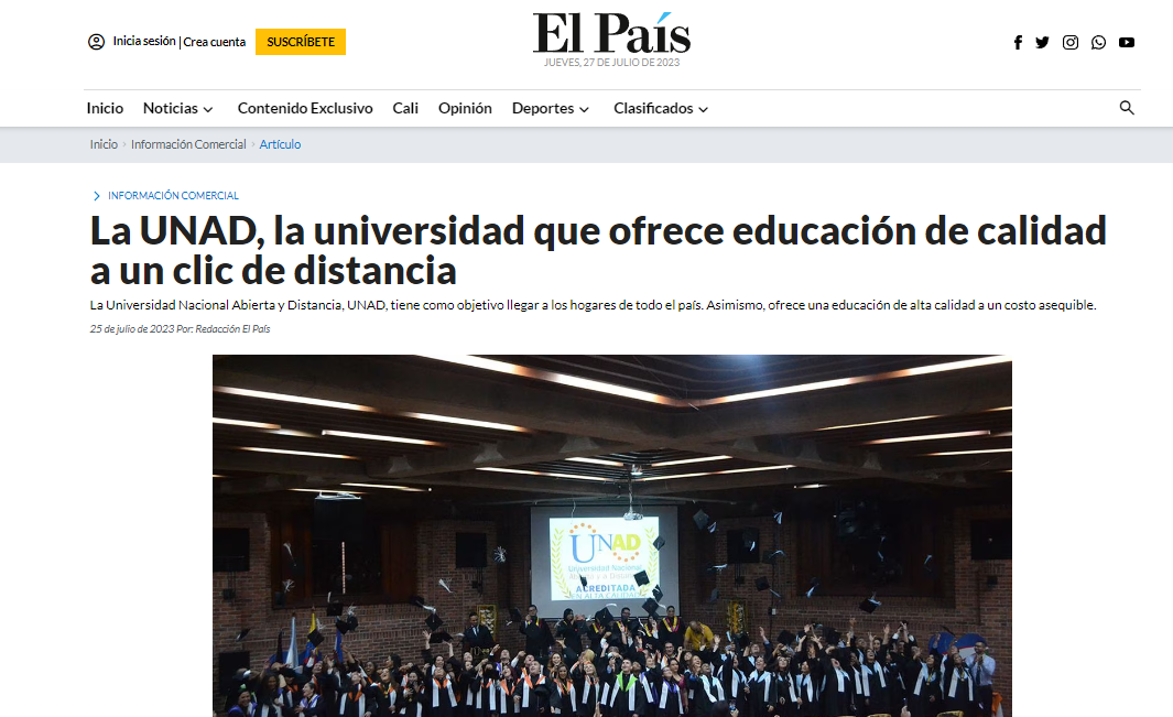 UNAD EL PAIS