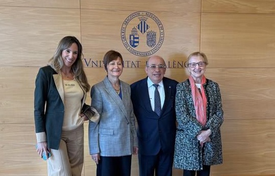 Rector de la UNAD sostiene encuentro con autoridades de la Generalitat Valenciana para fortalecer agendas de participación y cooperación con la comunidad hispana