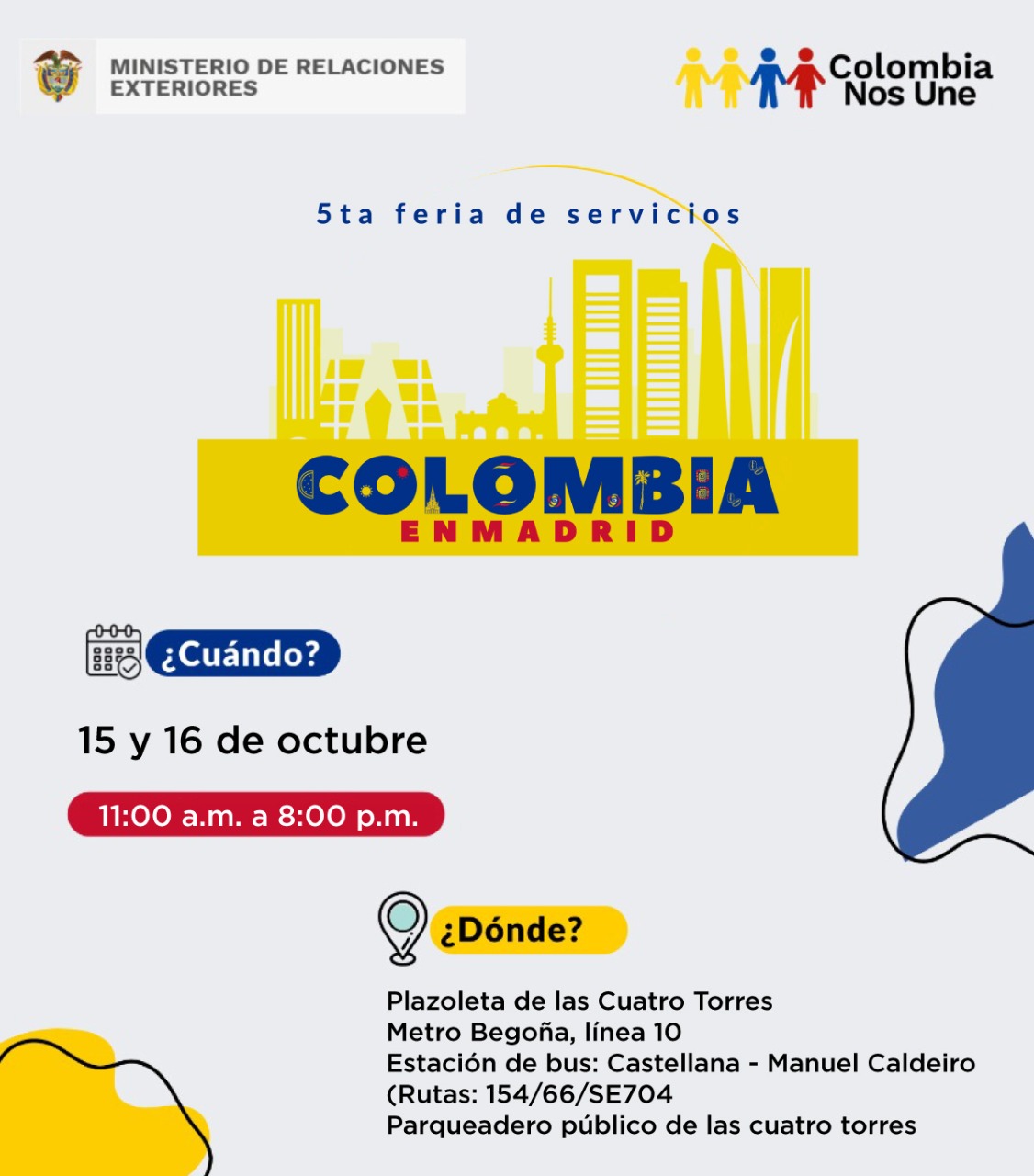 INVITACION FERIA DE SERVICIOS MADRID 2022