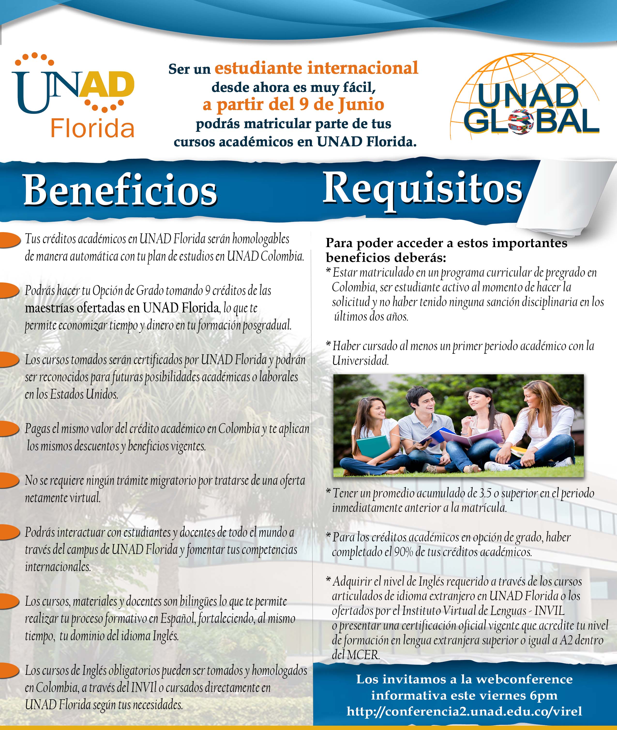 Conoce como ser un estudiante internacional
