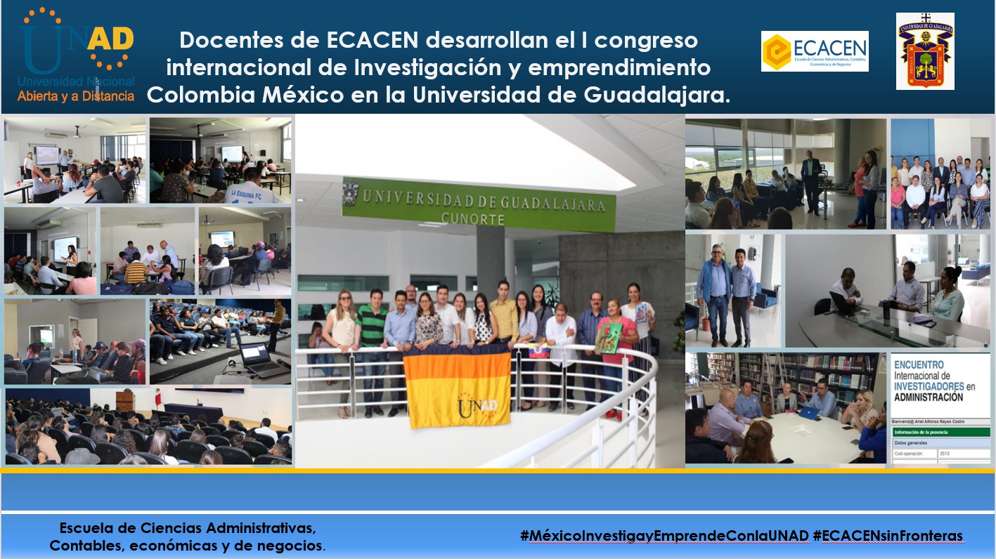 Docentes de ECACEN participan en el I Congreso de Investigación Colombia - México
