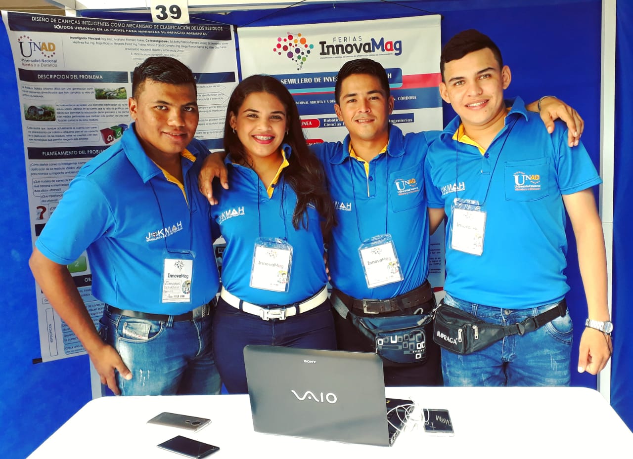 Estudiantes de los programas Ingeniería del CCAV Sahagún se destacan en Feria Regional de CTeI en la ciudad de Santa Marta
