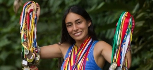Natalia Pulido, unadista y subcampeona en la Copa Panamericana de Marcha Atlética 2023