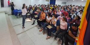 Inducción a estudiantes de la ECBTI en el CCAV Sahagún
