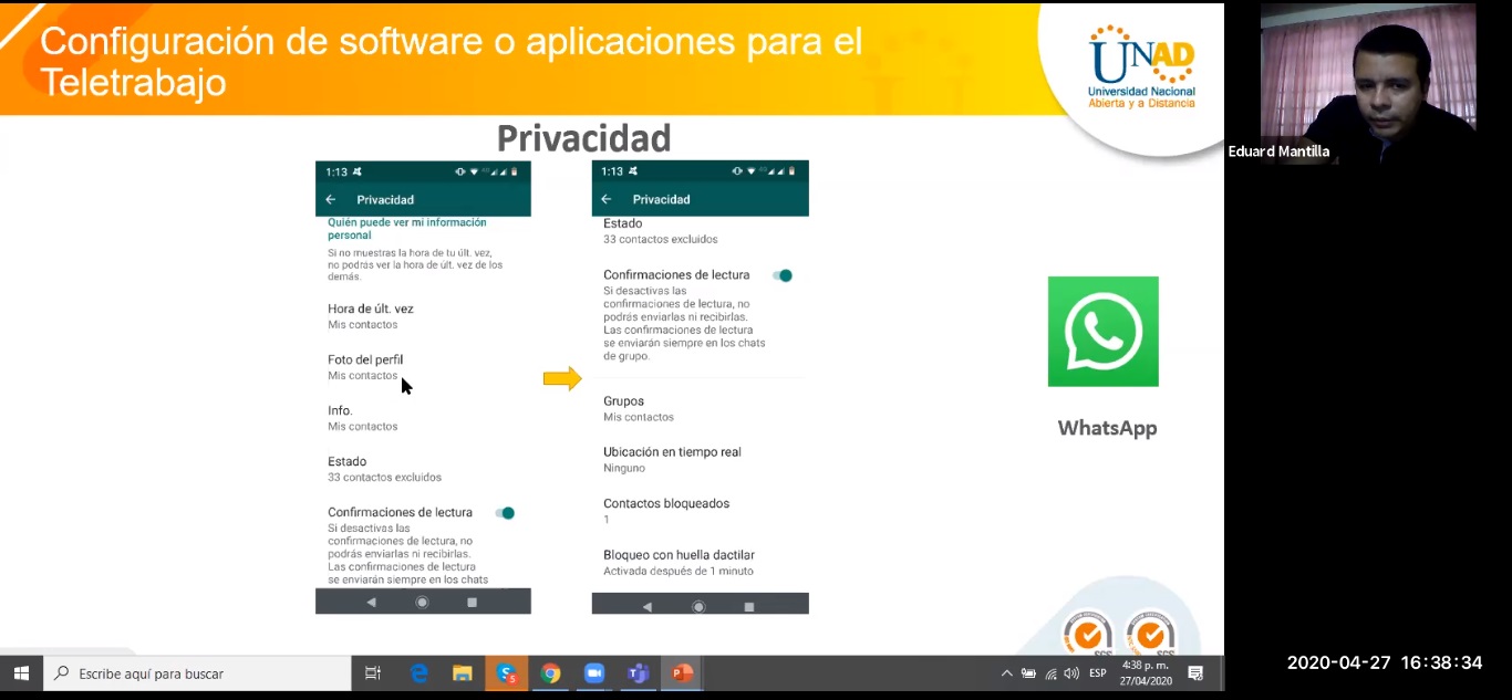  ECBTI Zona Caribe realiza el Taller: “Recomendaciones de Seguridad Digital para el teletrabajo”