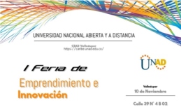 Feria de Emprendimiento e Innovación, celebrada en la UNAD-Cead Valledupar