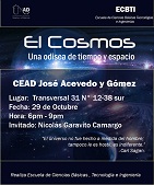 UNAD en Bogotá realiza el primer Cineforo de Astrofísica