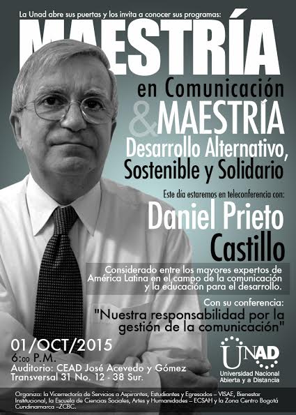 Jornada de puertas abiertas. Presentación Maestrías UNAD