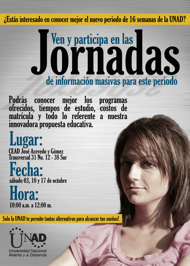 Jornadas de información - Periodo 16-03 de 2015