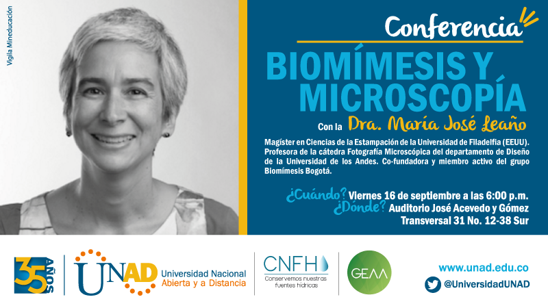 Conferencia Biomímesis y microscopía