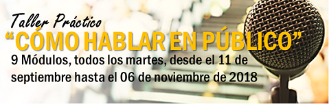 JAG Taller Práctico "Cómo Hablar en Público"
