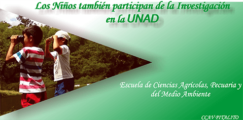 Los niños también hacen parte de la investigación Unadista