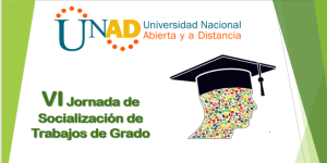 IV Jornada de Socialización Trabajos de Grado