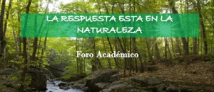 Resultados del "Foro académico naturaleza para el agua"