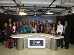Estudiantes de Comunicación Social conocen Canal de TV y Radio en la Sede Nacional