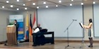 Sustentación de trabajo de grado con concierto de flauta en Pamplona