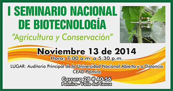 I Seminario Nacional de Biotecnología