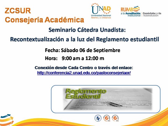 Seminario Cátedra Unadista 