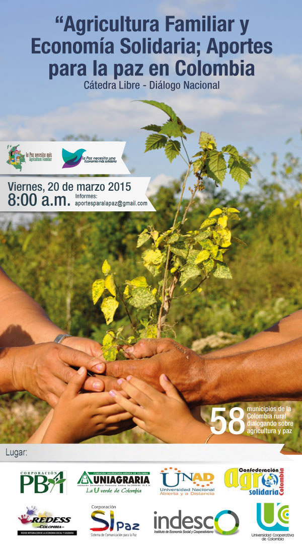 Agricultura Familiar y Economía Solidaria; aportes para la paz en Colombia