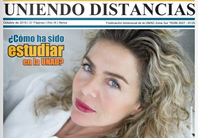 Publicación del Medio de Difusión Científico y Cultural "Uniendo Distancias”