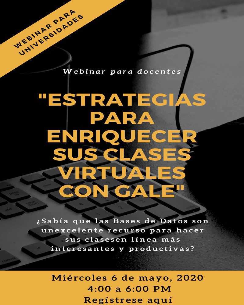 Webinar para docentes
