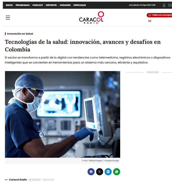 caracol radio unad