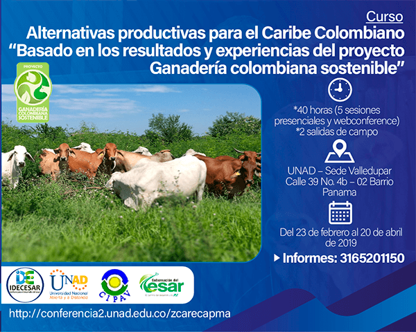 Curso: Alternativas productivas para el Caribe Colombiano