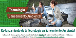 Invitación Relanzamiento programa Tecnología en Saneamiento Ambiental
