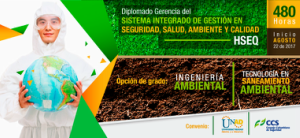 Nuevo diplomado como opción de grado en Gestión en Seguridad, Salud, Ambiente y Calidad
