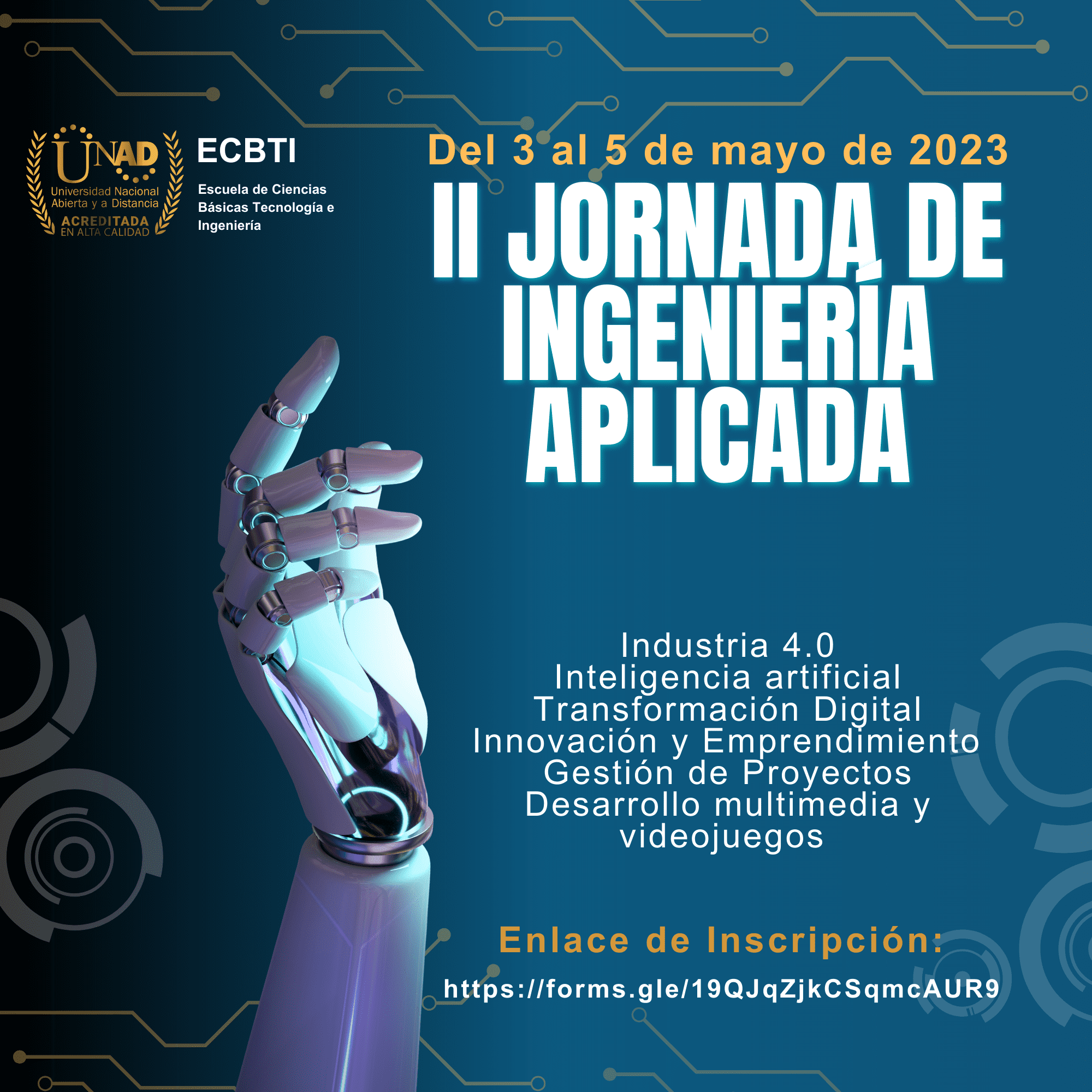 Banner II Jornada de Ingeniería Aplicada 1