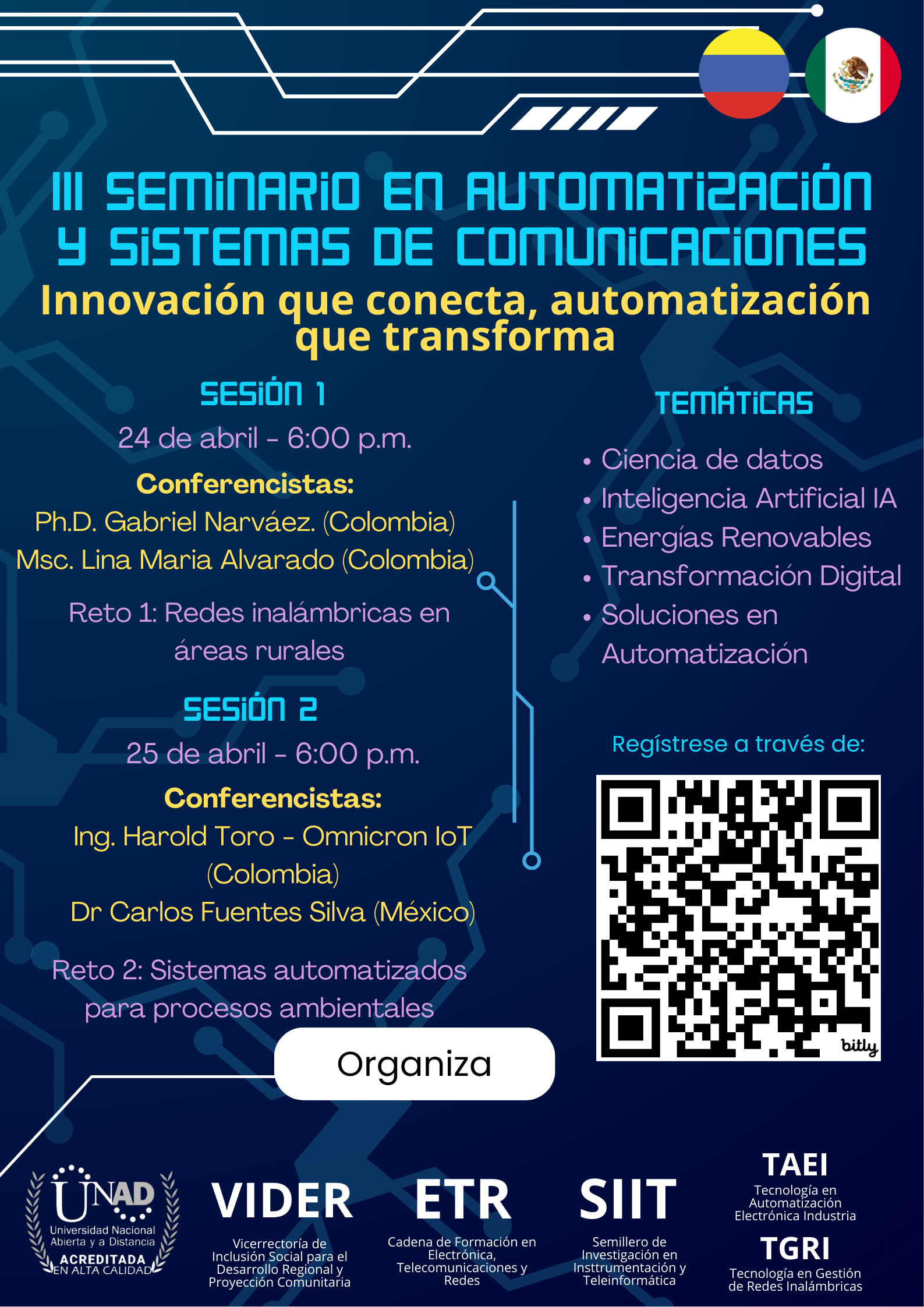 ETR Tecnologías Conferencistas