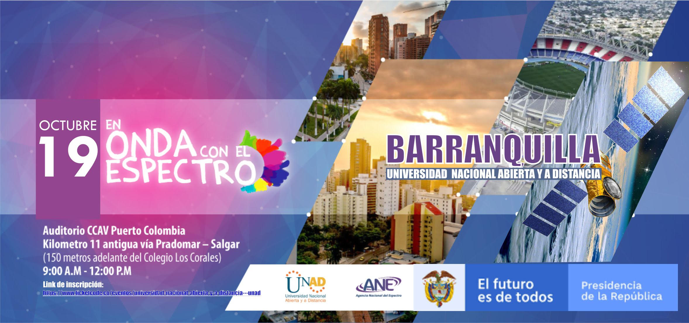 Bogotá y Barranquilla serán sede de "En Onda con el Espectro" 