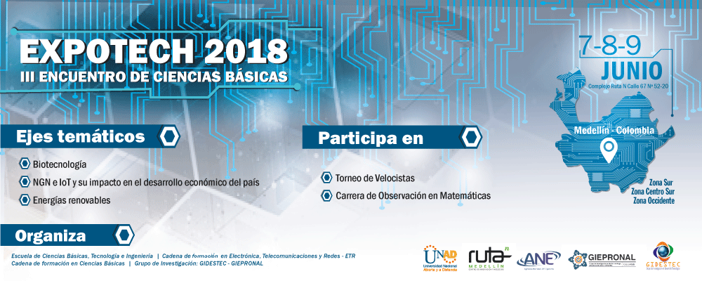 EXPOTECH 2018 / III encuentro de ciencias básicas