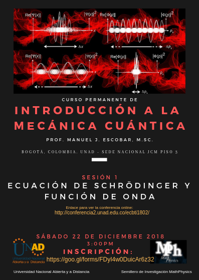 Primer Curso Libre: "Introducción a la Mecánica Cuántica"