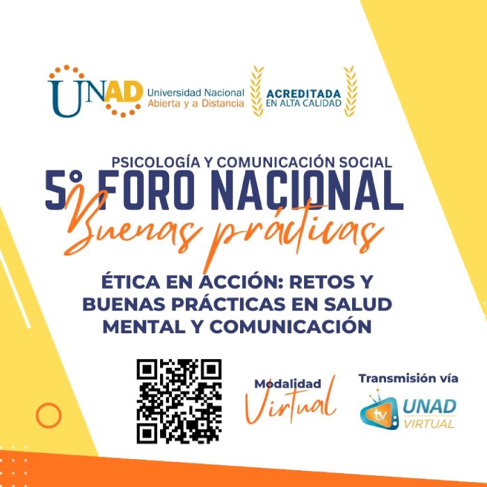 La UNAD reúne a expertos nacionales para reflexionar sobre ética y salud mental