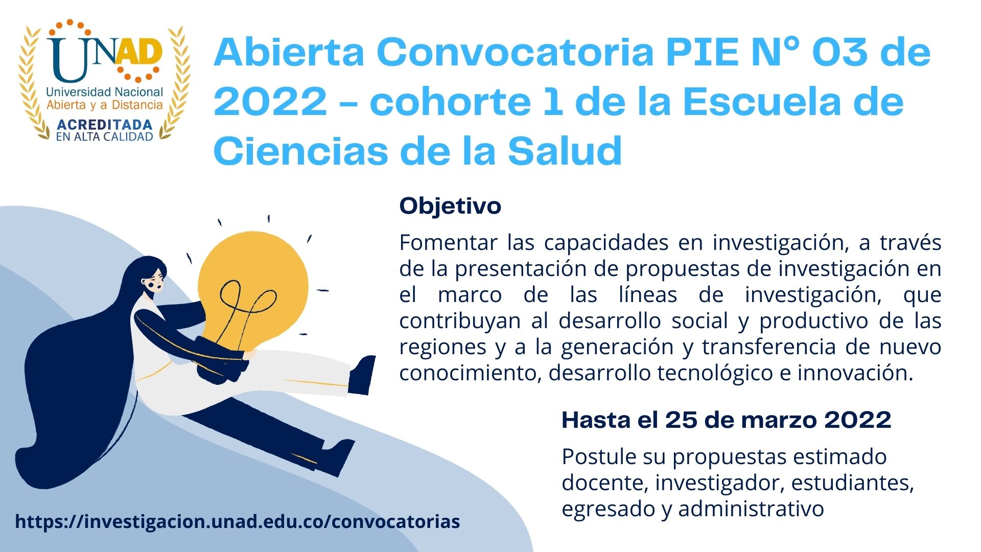 Abierta Convocatoria PIE 2022 1 cohorte ecisa