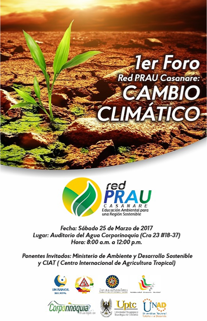 Invitación Foro Cambio Climático